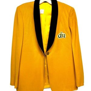 Vtg 60s Oklahoma Baptist Bisons Fruhauf Uniform Jacket